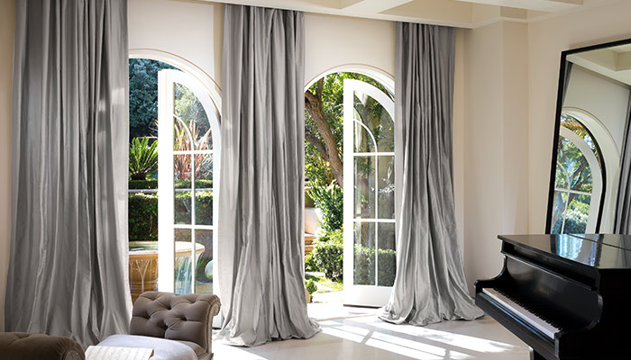 Curtains and drapes for summer