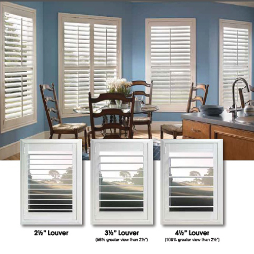 Louvers sizes