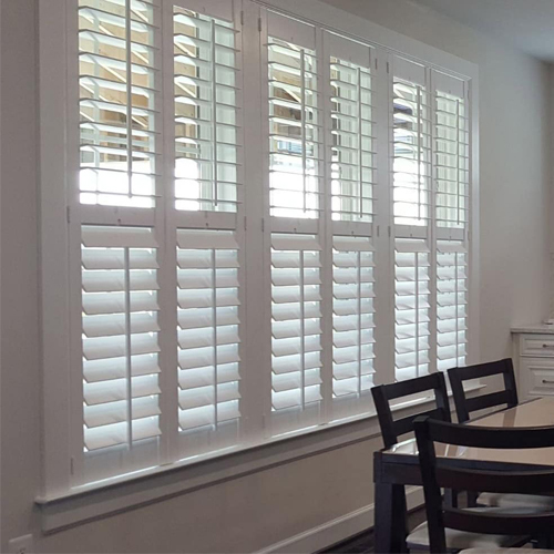 Perfect plantation shutter