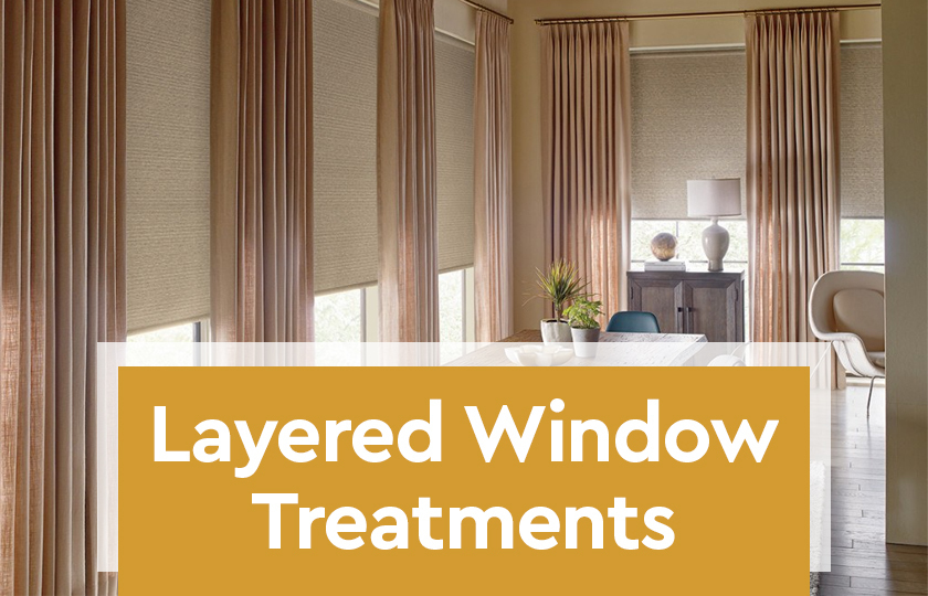 Layered Window Treatments