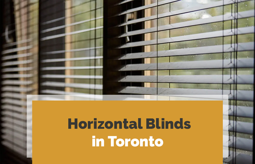 Horizontal Blinds in Toronto