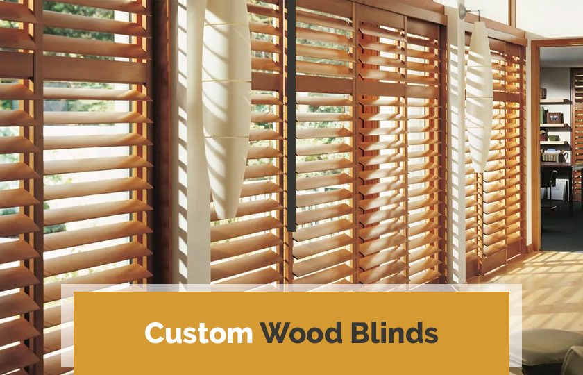 custom wood blinds Toronto